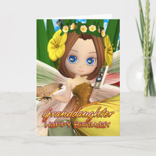 Geburtstagskarte der Enkelin mit Mondkarte Süsse F Karte