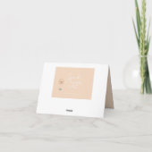 Geburtstagskarte der Gotthöchin Karte (Rückseite)