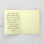 Geburtstagskarte der Großen Tochter Karte (Innenseite)