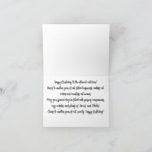 Geburtstagskarte der Katze Karte (Innenseite)