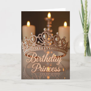 Geburtstagskarte der Prinzessin, Geburtstag der To Feiertagskarte