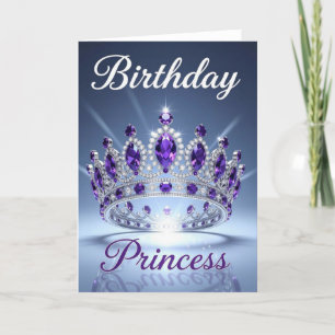 Geburtstagskarte der Prinzessin, Geburtstag der To Feiertagskarte