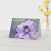 Geburtstagskarte der Tintenpatrone Karte (Gelbe Blume)