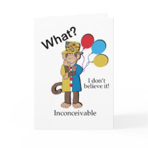 Geburtstagskarte des älteren Affen