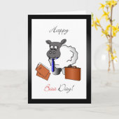 Geburtstagskarte des Geschäftsführers Karte (Gelbe Blume)