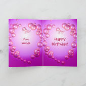 Geburtstagskarte des Kleinkindes Karte (Innenseite)