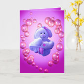 Geburtstagskarte des Kleinkindes Karte (Gelbe Blume)