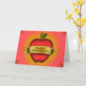 Geburtstagskarte des Lehrers Karte (Gelbe Blume)