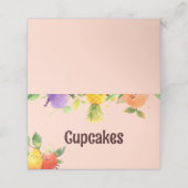 Geburtstagskarte des Obstes Treuekarte (Außenseite Aufgefaltet)