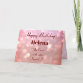 Geburtstagskarte des Personalisierten Carriers Karte (Vorderseite)