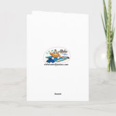 Geburtstagskarte des Sweetysurfens Karte (Rückseite)