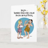 Geburtstagskarte des Typ Karte (Gelbe Blume)