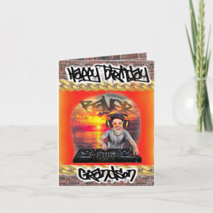 Geburtstagskarte DJ Karte