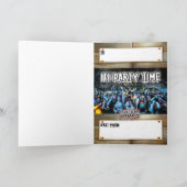 Geburtstagskarte DJ Karte (Innenseite)