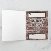 Geburtstagskarte DJ Karte (Innenseite)