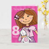 Geburtstagskarte eines benutzerdefinierten Mädchen Karte (Gelbe Blume)