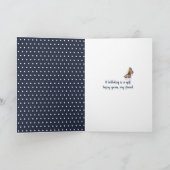 Geburtstagskarte eines Freundes und Ladybugs Karte (Innenseite)