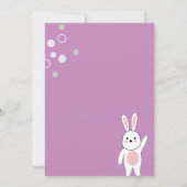 Geburtstagskarte Einladung (Rückseite)