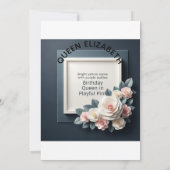 GEBURTSTAGSKARTE EINLADUNG (Rückseite)