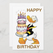 Geburtstagskarte Einladung (Vorne/Hinten)