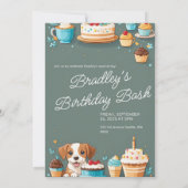 GEBURTSTAGSKARTE EINLADUNG (Rückseite)