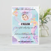 Geburtstagskarte Einladung (Stehend Vorderseite)