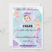 Geburtstagskarte Einladung (Rückseite)