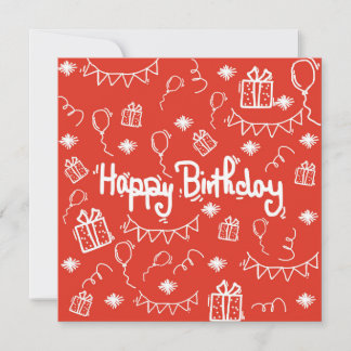 Geburtstagskarte Einladung