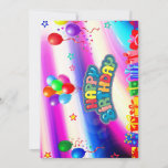 Geburtstagskarte Einladung<br><div class="desc">Happy Birthday Card</div>