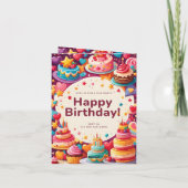 GEBURTSTAGSKARTE EINLADUNG (Rückseite)