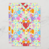 Geburtstagskarte Einladung (Vorne/Hinten)