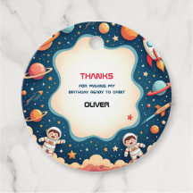 Geburtstagskarte Einladungs-Astronaut-Boy-Karte