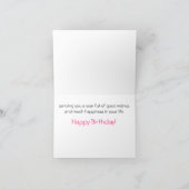 Geburtstagskarte erstellen karte (Innenseite)