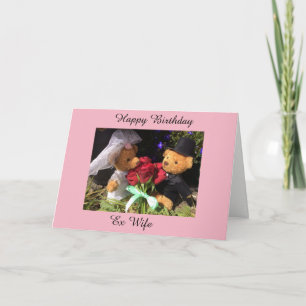 Geburtstagskarte ex Ehefrau Karte