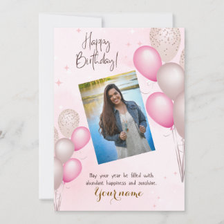 Geburtstagskarte Feiertagskarte