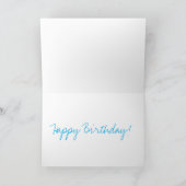 Geburtstagskarte Feiertagskarte (Innenseite)