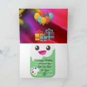 Geburtstagskarte Feiertagskarte (Innenseite)