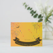 Geburtstagskarte Feiertagspostkarte (Stehend Vorderseite)