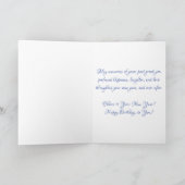 Geburtstagskarte "Flagstaff Shack" Karte (Innenseite)