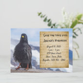 Geburtstagskarte Flat Save the Date Card (Stehend Vorderseite)