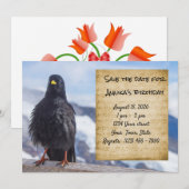 Geburtstagskarte Flat Save the Date Card (Vorne/Hinten)