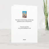 Geburtstagskarte - Florenz, Italien Karte (Rückseite)