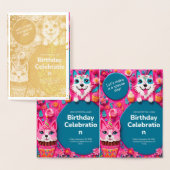 GEBURTSTAGSKARTE FOLIENKARTE (Anzeige)