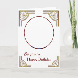 Geburtstagskarte Foto kundenspezifisch Karte