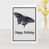 Geburtstagskarte Frack Malerei Karte (Gelbe Blume)