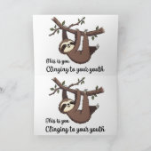 Geburtstagskarte "Funny slove" für Kinder Karte (Innenseite)