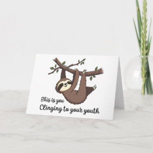 Geburtstagskarte "Funny slove" für Kinder Karte