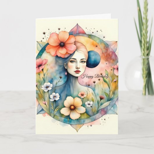 Geburtstagskarte für 20-jährige Nichte Karte (Vorderseite)