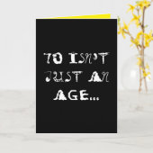 Geburtstagskarte für Alter 70 Karte (Gelbe Blume)