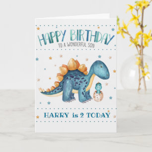 Geburtstagskarte für Baby Jungen Mama/Papa + Baby Karte